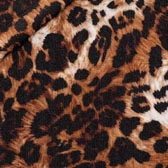 Állat mintás fürdőruha anyag - BROWN/BEIGE
